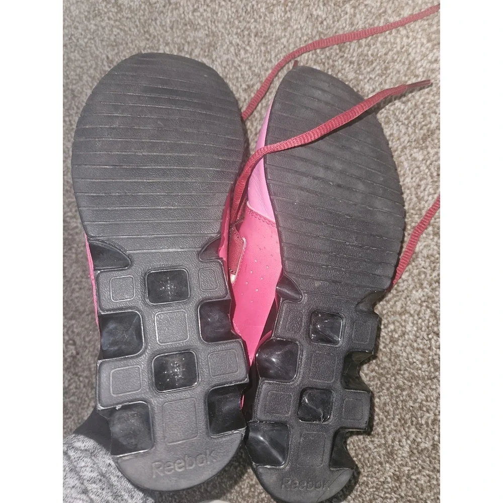 Reebok Womens Crossfit‎ U-Form Lifter Shoe Red Pink Black US 6.5 Nice!